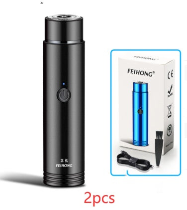 Mini Electric Shaver Portable Car Rechargeable Shaver - Men's