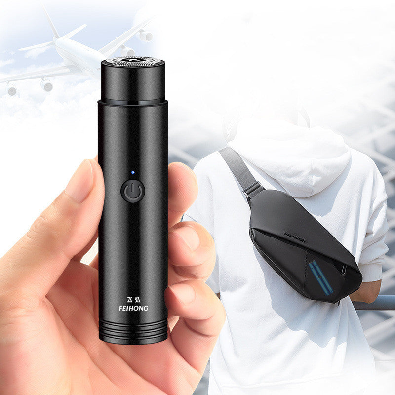 Mini Electric Shaver Portable Car Rechargeable Shaver - Men's