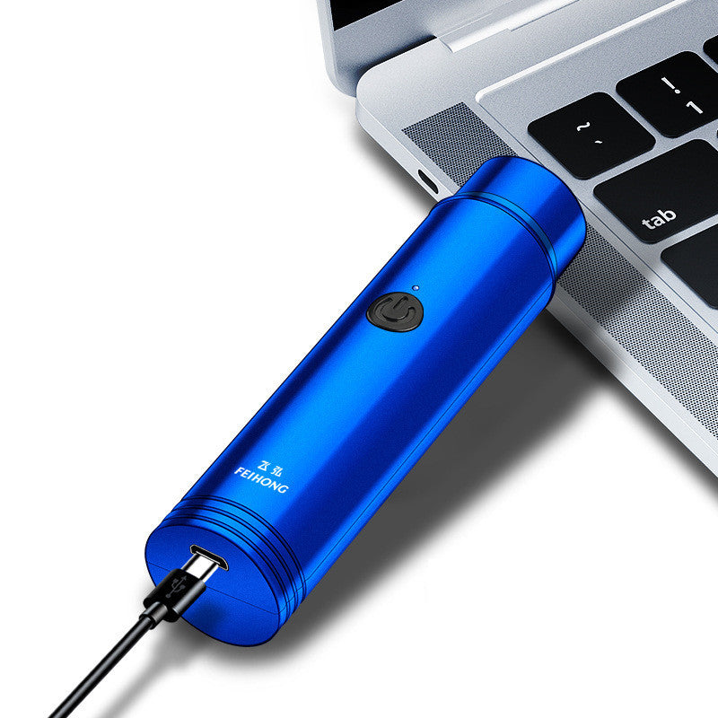 Mini Electric Shaver Portable Car Rechargeable Shaver - Men's