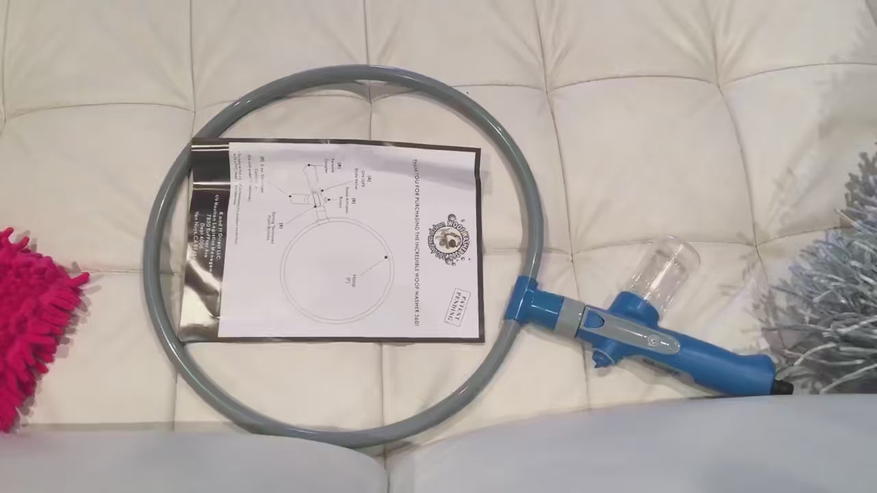 One-key Foldable Cleaning Hose For Pet Bathing